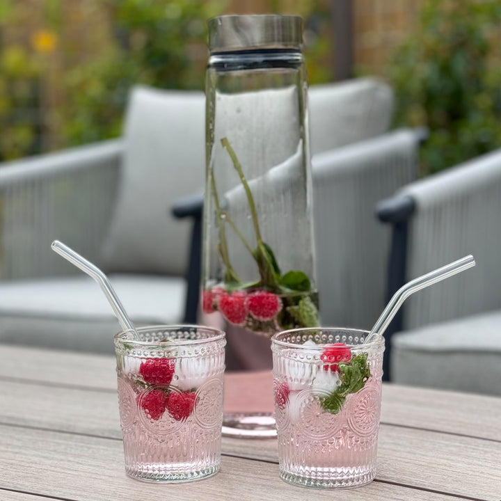 Krumble Waterglas vintage - 260 ml - Set van 6 (7)