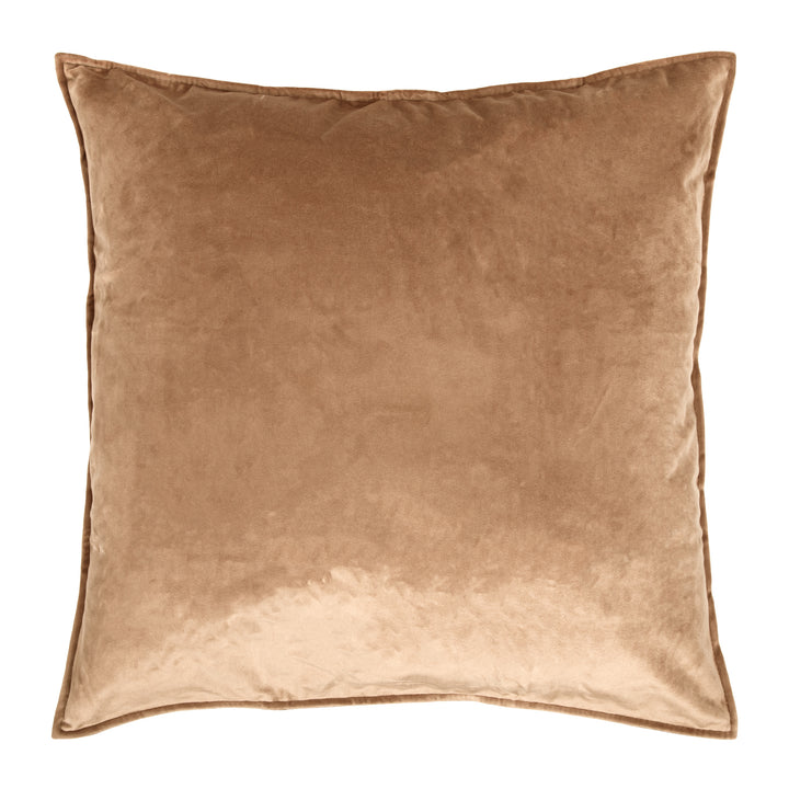 QUVIO Sierkussenhoes – Fluweel-  45x45cm - Bruin