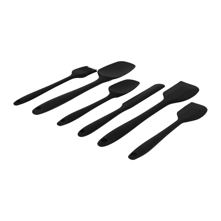 Krumble Spatelset - 6 stuks - Siliconen - Zwart (3)