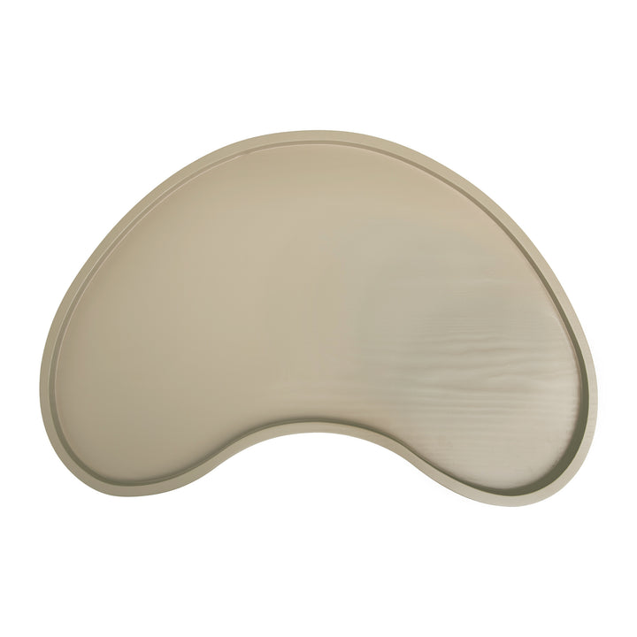 QUVIO Tray - Organisch - Hout - 45x24 cm - Bruin (3)