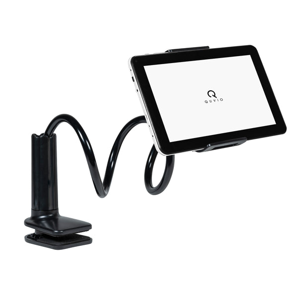 QUVIO Tablet / telefoon houder met flexibele arm