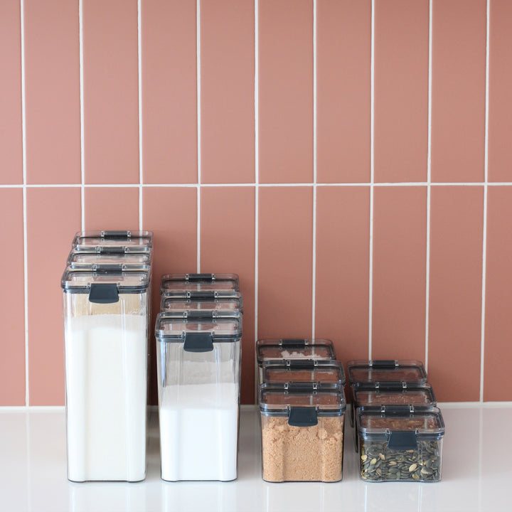 Krumble Voorraadpot plastic 1800 ml - Set van 4 (5)