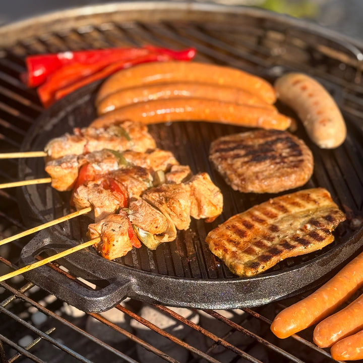 Krumble BBQ grillplaat - Zwart (8)