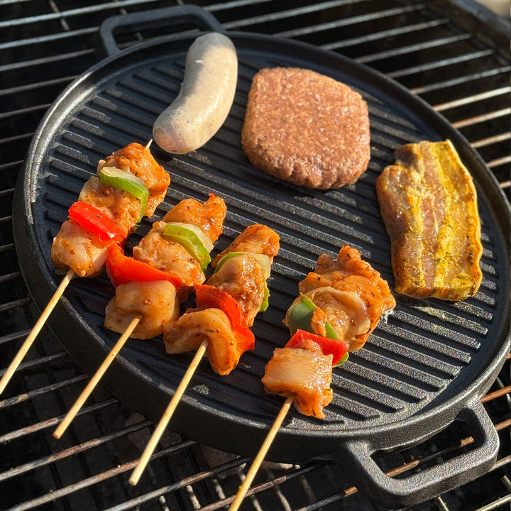 Krumble BBQ grillplaat - Zwart (4)