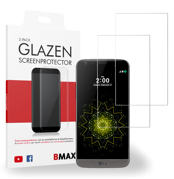 2-pack BMAX LG G5 SE Screenprotector - Gehard glas