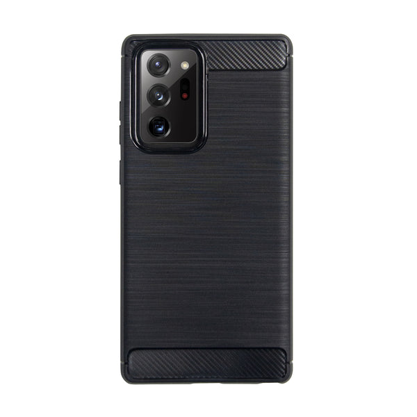 BMAX Carbon soft case hoesje voor Samsung note 20 ultra - Black/Zwart