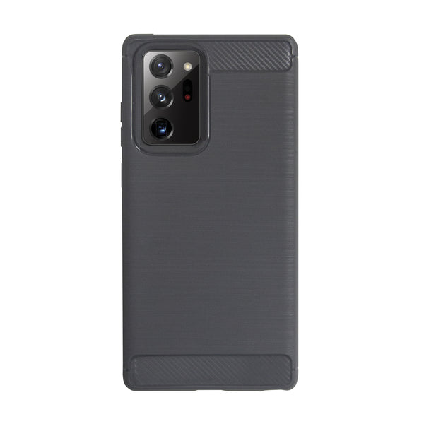 BMAX Carbon soft case hoesje voor Samsung note 20 ultra - Grey/Grijs