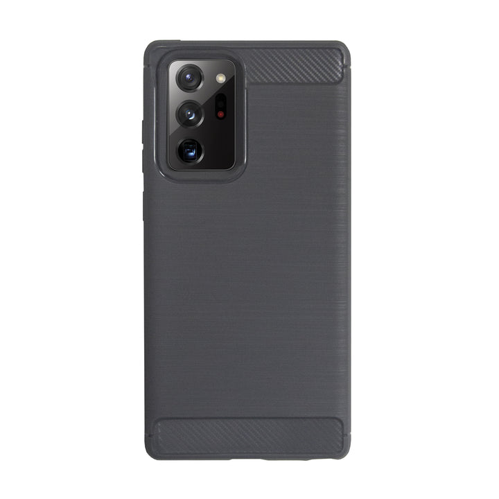 BMAX Carbon soft case hoesje voor Samsung note 20 ultra - Grey/Grijs