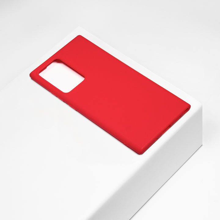 BMAX Essential matte case Samsung note 20 ultra Hoesje Rood / Red (1)