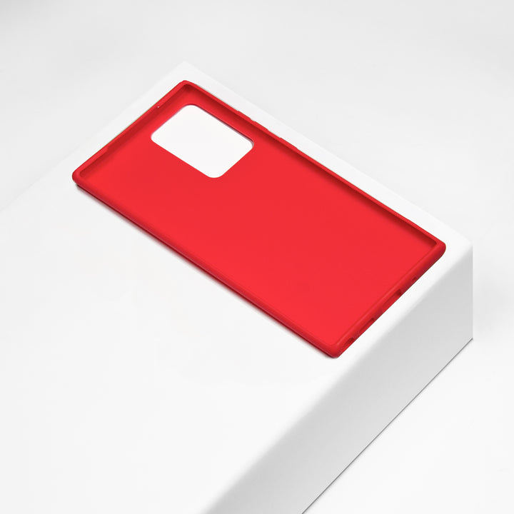 BMAX Essential matte case Samsung note 20 ultra Hoesje Rood / Red (2)