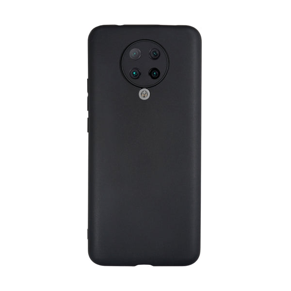 BMAX Essential matte case Xiaomi Poco F2 Pro Hoesje - Black/Zwart