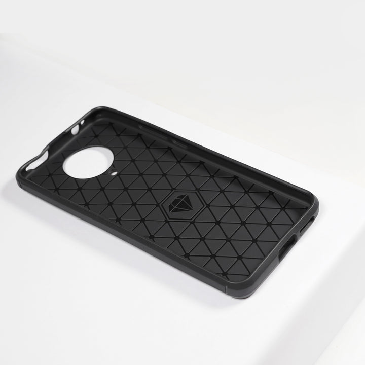 BMAX Carbon soft case hoesje voor Xiaomi Poco F2 Pro - Black/Zwart (2)