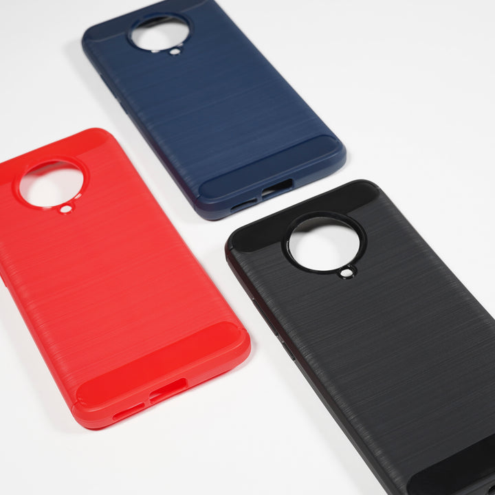 BMAX Carbon soft case hoesje voor Xiaomi Poco F2 Pro - Black/Zwart (3)