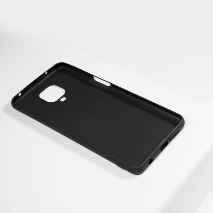 BMAX Essential matte case Xiaomi Redmi Note 9 Pro Hoesje - Black/Zwart (2)