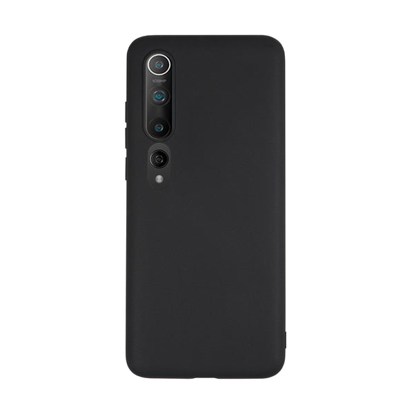 BMAX Essential matte case Xiaomi Mi Note 10 Hoesje - Black/Zwart