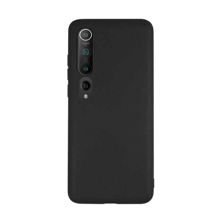 BMAX Essential matte case Xiaomi Mi Note 10 Hoesje - Black/Zwart