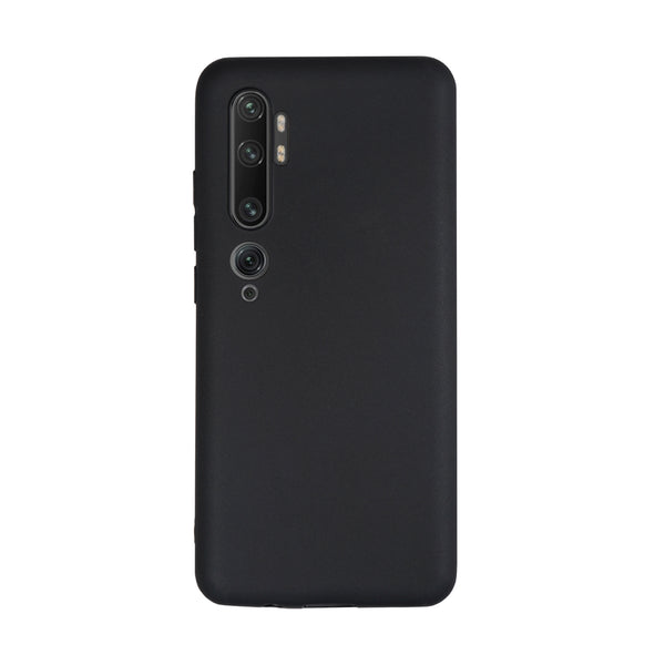 BMAX Essential matte case Xiaomi Mi Note 10 Pro Hoesje - Black/Zwart