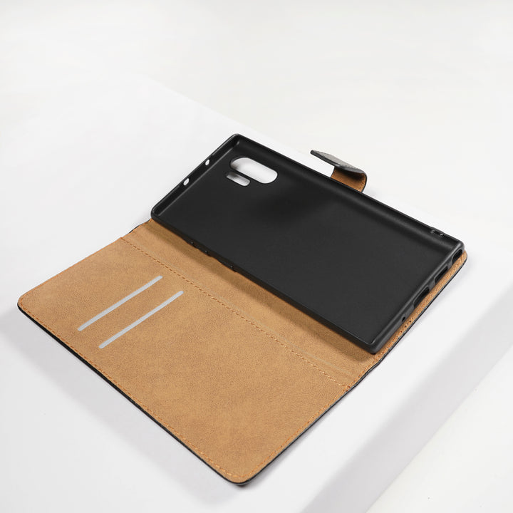 BMAX Leren flip case hoesje voor Xiaomi Mi 10 Pro - Black/Zwart (1)
