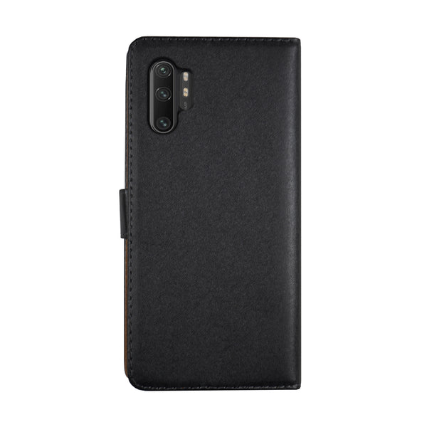 BMAX Leren flip case hoesje voor Xiaomi Mi 10 Pro - Black/Zwart