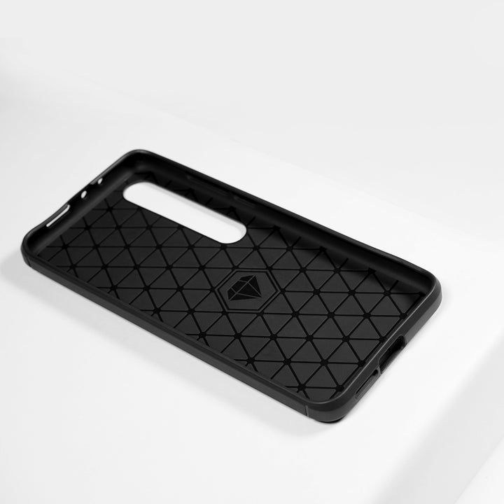 BMAX Carbon soft case hoesje voor Xiaomi Mi 10 Pro - Black/Zwart (2)