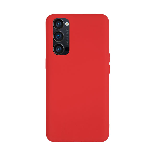 BMAX Essential matte case OPPO Reno 4 Pro Hoesje - Red/Rood