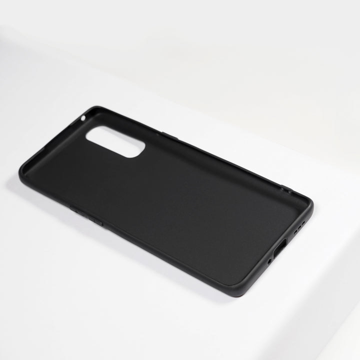 BMAX Essential matte case OPPO Find X2 Neo Hoesje - Black/Zwart (1)