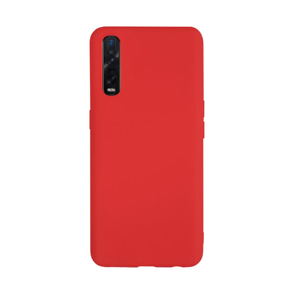 BMAX Essential matte case OPPO Find X2 Neo Hoesje - Red/Rood