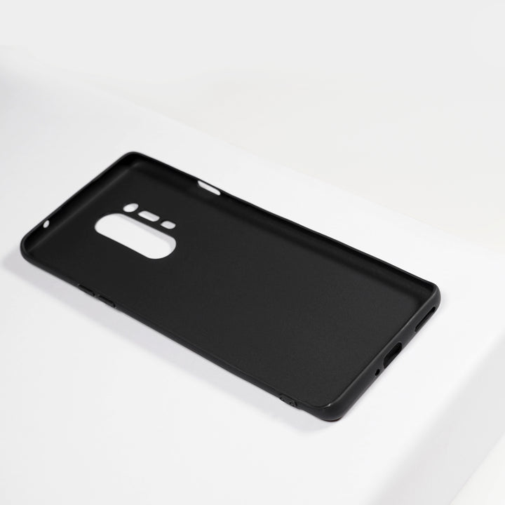 BMAX Essential matte case Oneplus 8 Pro Hoesje - Black/Zwart (1)