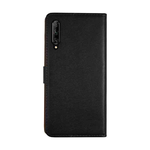 BMAX Leren book case hoesje voor Huawei P Smart Pro - Black/Zwart