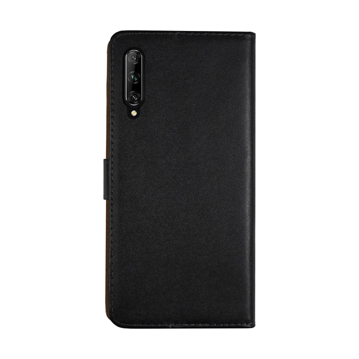 BMAX Leren book case hoesje voor Huawei P Smart Pro - Black/Zwart