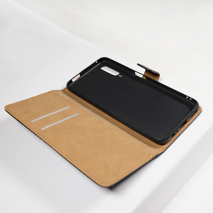 BMAX Leren book case hoesje voor Huawei P Smart Pro - Black/Zwart (1)