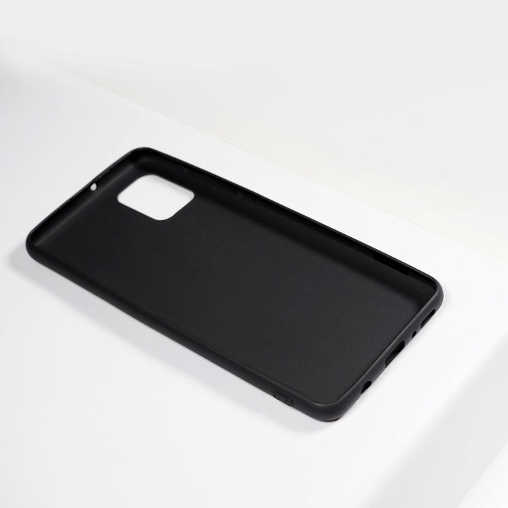 BMAX Essential matte case Samsung Galaxy A31 Hoesje - Black/Zwart (2)