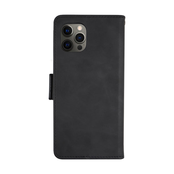 BMAX (Detachable Card Slot Wallet Leather Case) iPhone 11 Pro - Black/Zwart