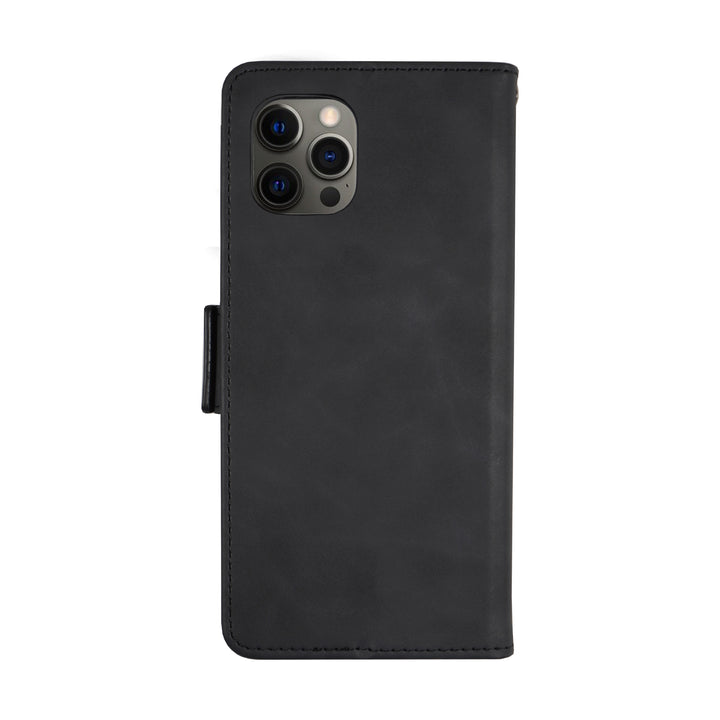 BMAX (Detachable Card Slot Wallet Leather Case) iPhone 11 Pro - Black/Zwart