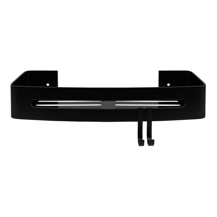 QUVIO Badkamer plankje Aluminium - Zwart - 32,5 cm (3)