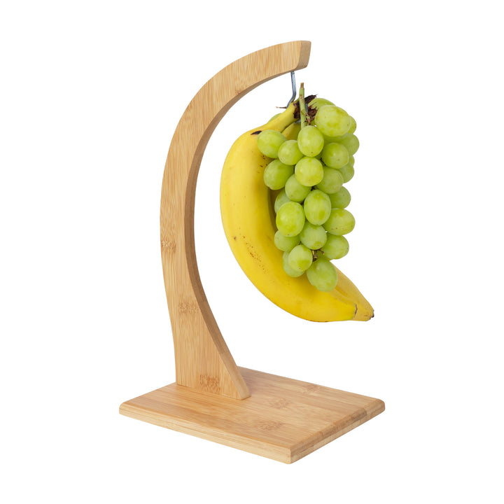 QUVIO Bananenhouder of druivenhouder hout (3)