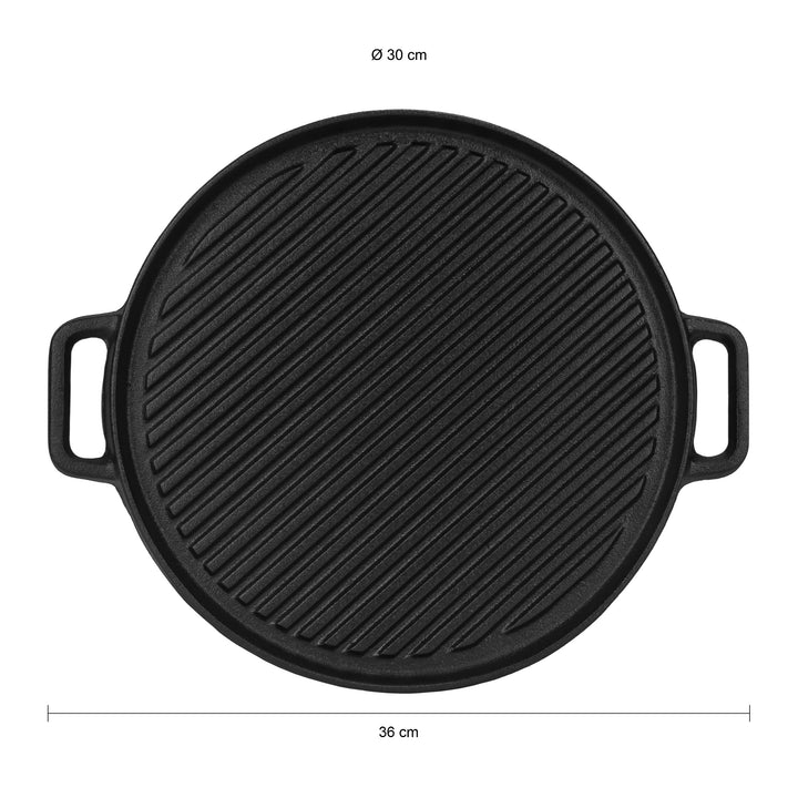 Krumble BBQ grillplaat - Zwart (1)
