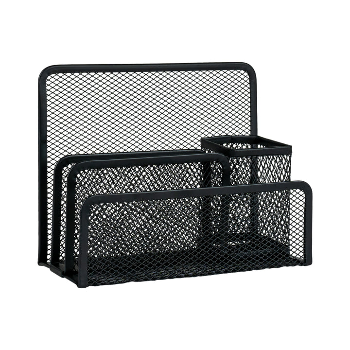QUVIO Bureau organizer mesh - Zwart (2)