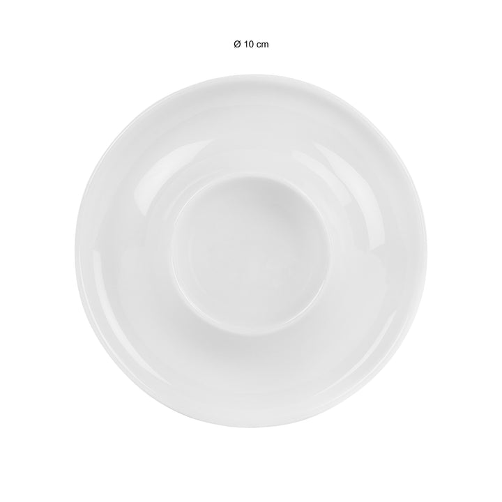 Krumble Eierdop rond keramiek - Wit (2)