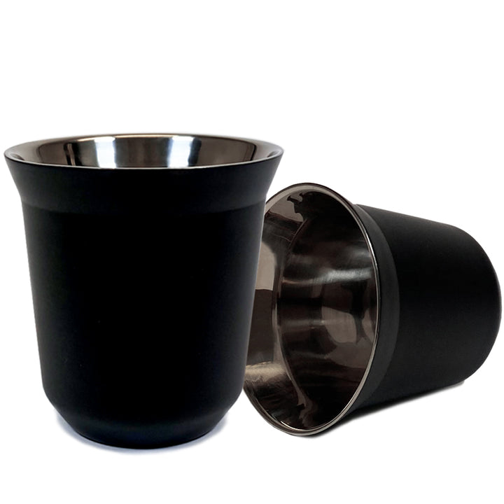 Krumble Koffiekop staal - Zwart (2)