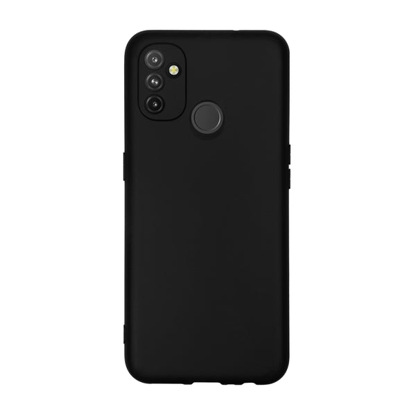 BMAX Essential matte case OnePlus Nord N100 Hoesje - Black/Zwart