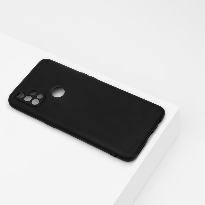 BMAX Essential matte case OnePlus Nord N10 Hoesje - Black/Zwart (1)