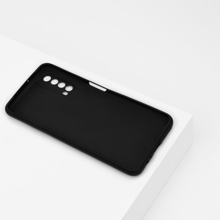 BMAX Essential matte case Huawei P Smart 2021 Hoesje - Black/Zwart (2)