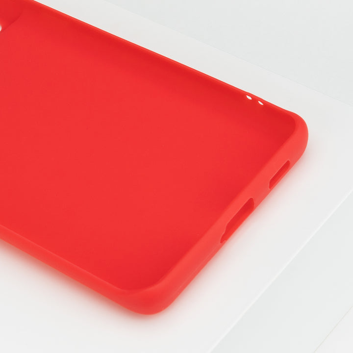BMAX Essential matte case Samsung Galaxy S21 Ultra Hoesje - Rood (3)
