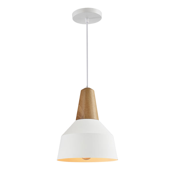 QUVIO Hanglamp wit rond - QUV5067L-WHITE