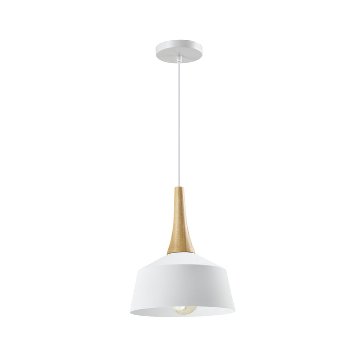 QUVIO Hanglamp rond wit - QUV5156L-WHITE (1)