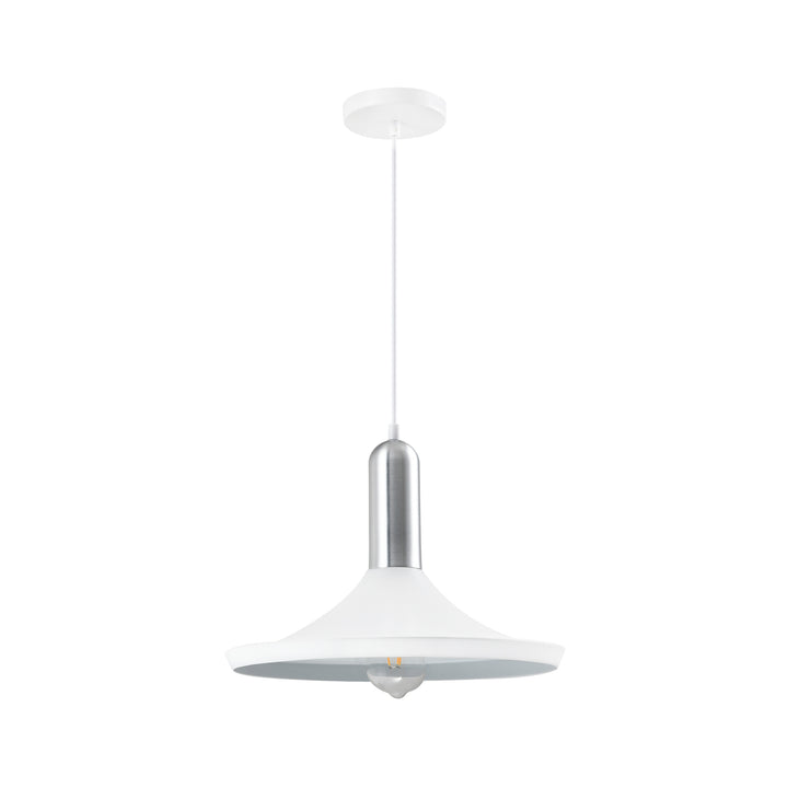 QUVIO Hanglamp rond wit - QUV5173L-WHITE (1)