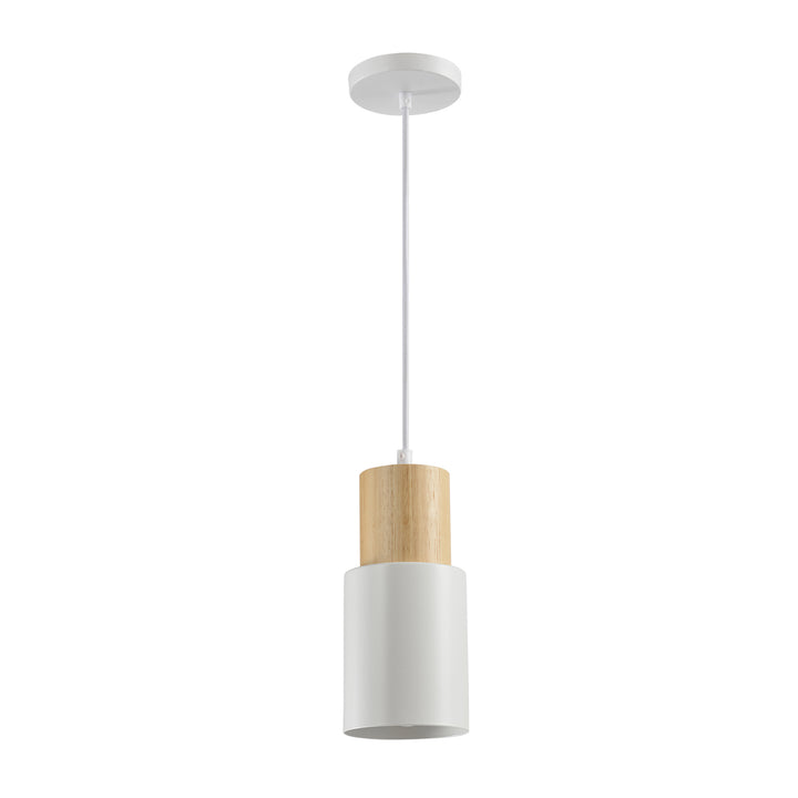 QUVIO Hanglamp koker vorm - QUV5053L-WHITE (1)