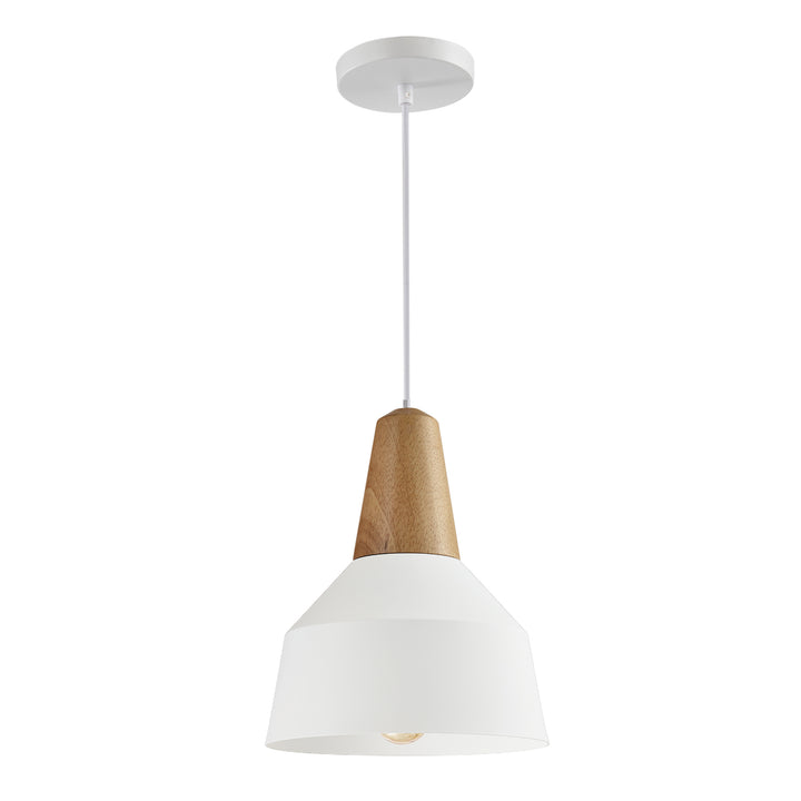 QUVIO Hanglamp wit rond - QUV5067L-WHITE (1)