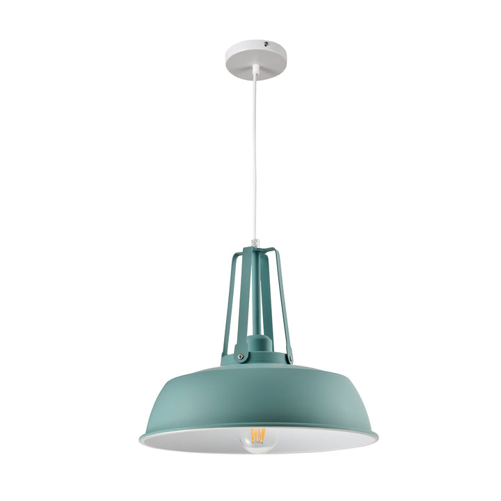 QUVIO Hanglamp rond groen - QUV5080L-GREEN (1)